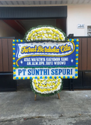 Papan Bunga Duka di Air Kati