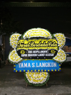 Papan Bunga Duka di Air Kati